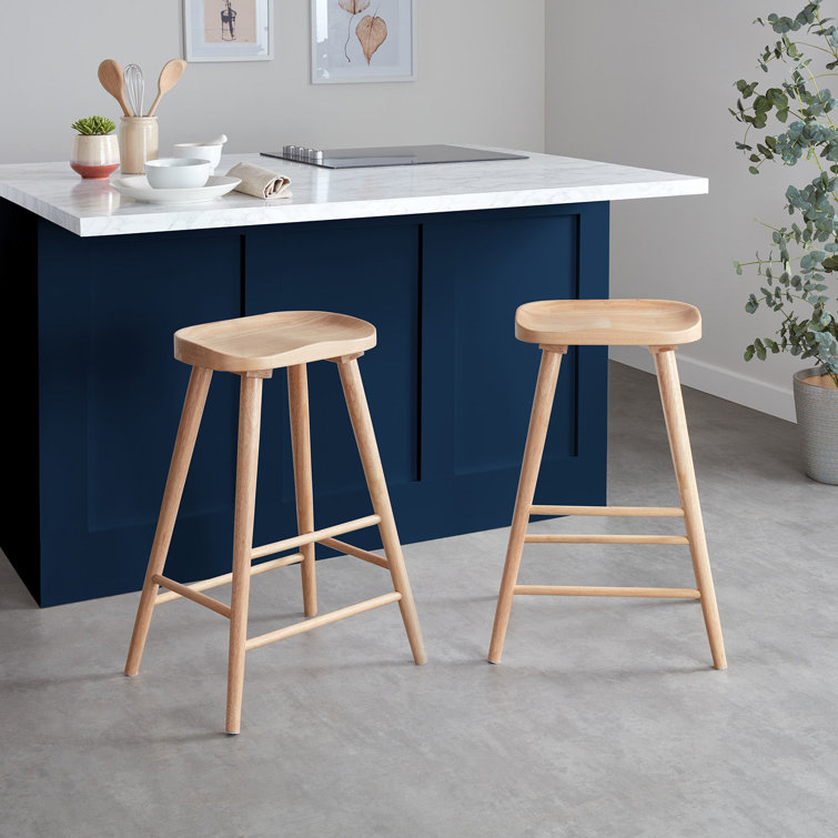 Wooden discount kitchen stool